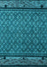 Machine Washable Abstract Light Blue Modern Rug, wshabs4840lblu