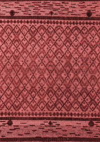 Abstract Red Modern Rug, abs4840red