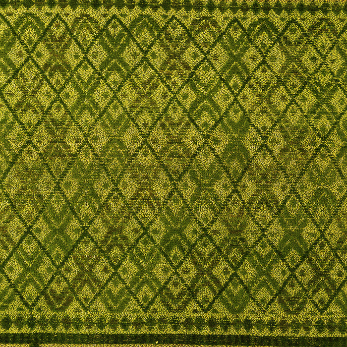 Abstract Yellow Modern Rug, abs4840yw