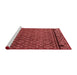 Modern Red Washable Rugs