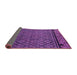 Sideview of Abstract Pink Modern Rug, abs4840pnk