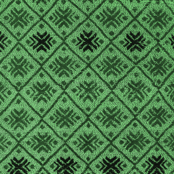 Abstract Emerald Green Modern Rug, abs4841emgrn