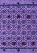 Machine Washable Abstract Purple Modern Area Rugs, wshabs4841pur