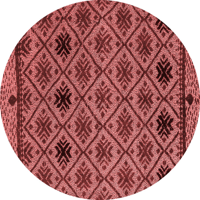 Abstract Red Modern Rug, abs4841red