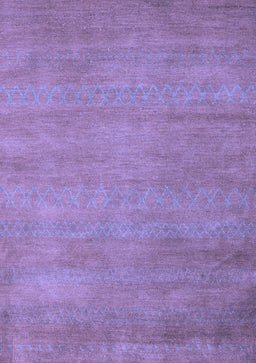 Abstract Blue Modern Rug, abs4842blu
