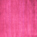 Square Abstract Pink Modern Rug, abs4842pnk