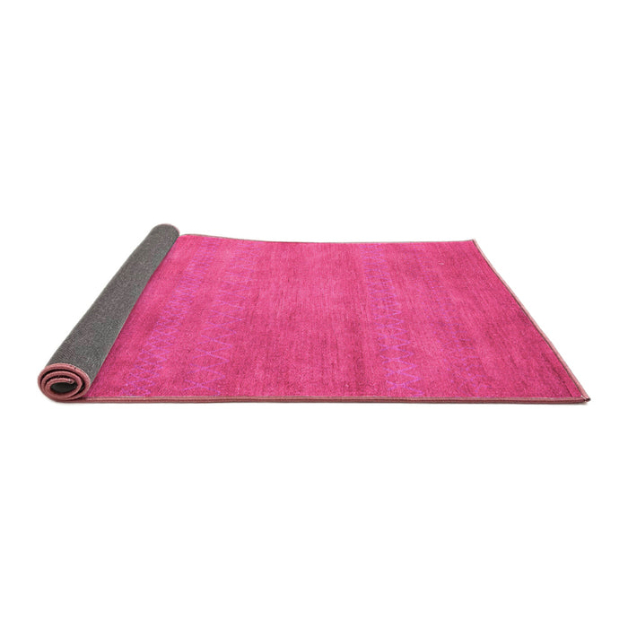 Sideview of Abstract Pink Modern Rug, abs4842pnk
