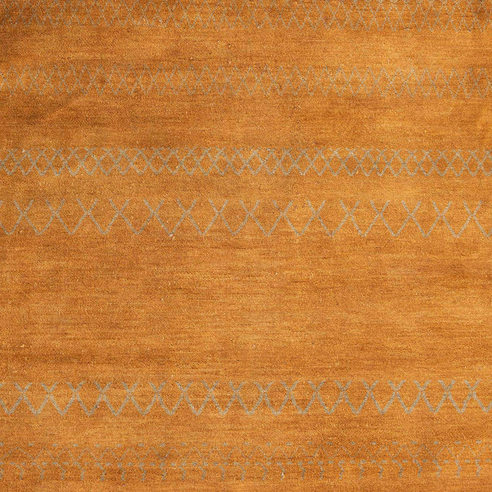 Machine Washable Abstract Orange Red Rug, wshabs4842