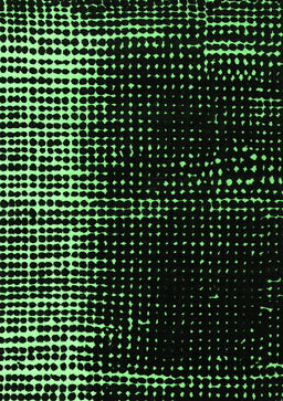 Abstract Emerald Green Modern Rug, abs4843emgrn