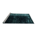 Sideview of Machine Washable Abstract Light Blue Modern Rug, wshabs4843lblu