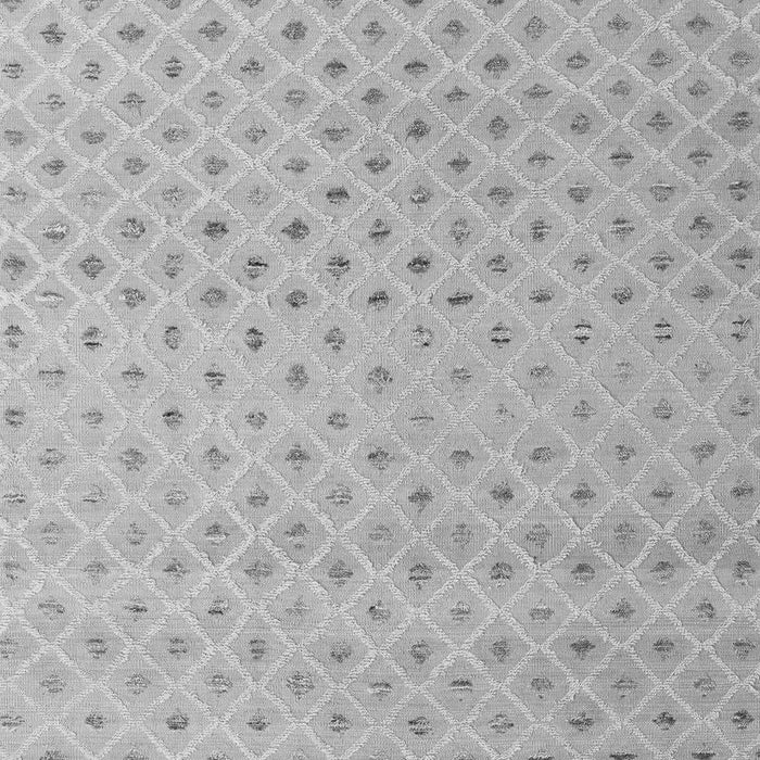 Machine Washable Solid Gray Modern Rug, wshabs4844gry