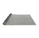 Sideview of Solid Gray Modern Rug, abs4844gry