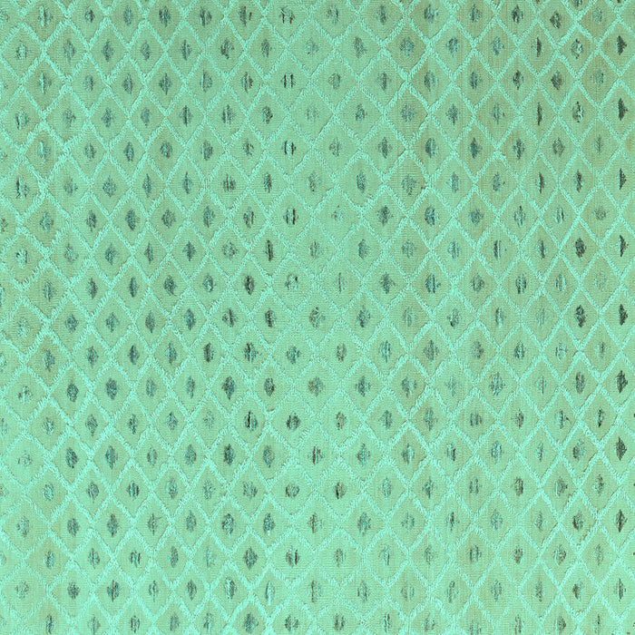 Square Machine Washable Solid Turquoise Modern Area Rugs, wshabs4844turq