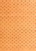 Machine Washable Solid Orange Modern Area Rugs, wshabs4844org