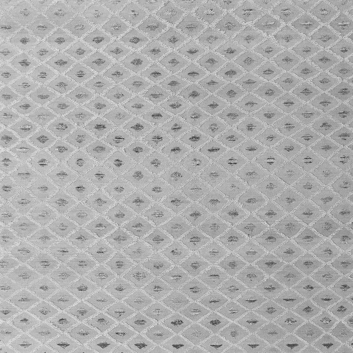 Square Solid Gray Modern Rug, abs4844gry