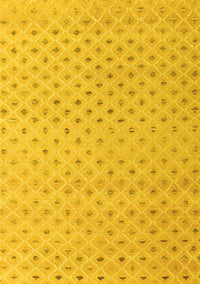 Solid Yellow Modern Rug, abs4844yw