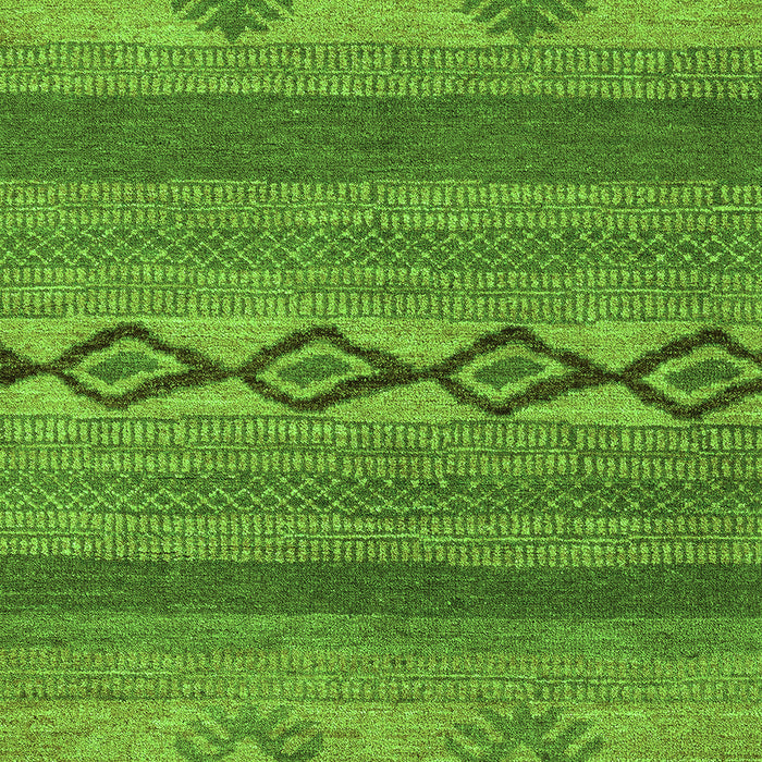 Abstract Green Modern Rug, abs4845grn