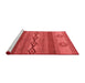 Modern Red Washable Rugs