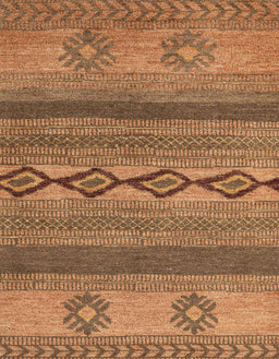 Abstract Orange Modern Rug, abs4845