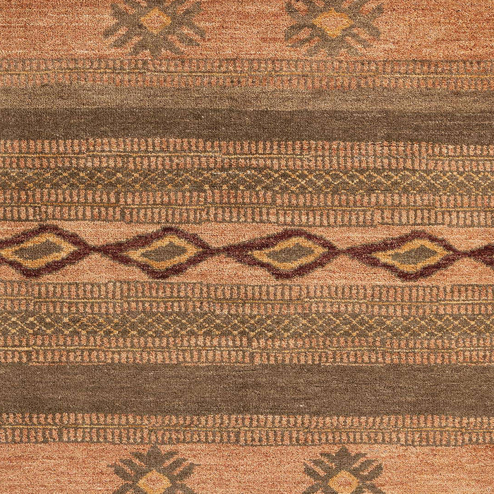 Abstract Orange Modern Rug, abs4845