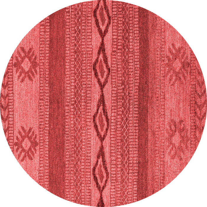 Machine Washable Abstract Red Modern Rug, wshabs4845red