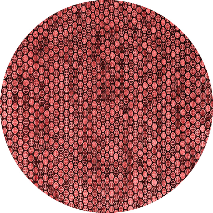Machine Washable Abstract Red Modern Rug, wshabs4847red