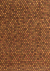 Abstract Orange Modern Rug, abs4847org