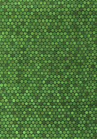 Abstract Green Modern Rug, abs4847grn