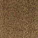 Square Machine Washable Abstract Brown Modern Rug, wshabs4847brn