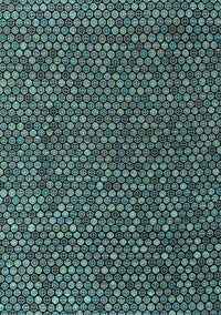 Abstract Light Blue Modern Rug, abs4847lblu