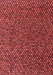 Abstract Red Modern Area Rugs