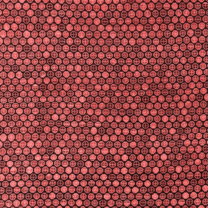 Abstract Red Modern Area Rugs