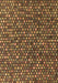 Machine Washable Abstract Brown Modern Rug, wshabs4848brn