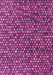 Machine Washable Abstract Pink Modern Rug, wshabs4848pnk