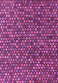 Abstract Pink Modern Rug, abs4848pnk