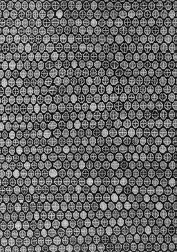 Abstract Gray Modern Rug, abs4848gry