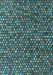 Machine Washable Abstract Light Blue Modern Rug, wshabs4848lblu