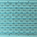 Square Abstract Light Blue Modern Rug, abs4849lblu