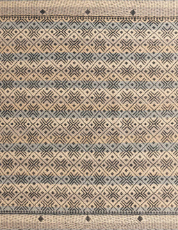 Machine Washable Abstract Brown Rug, wshabs4849