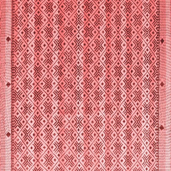 Abstract Red Modern Rug, abs4849red