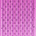 Square Machine Washable Abstract Pink Modern Rug, wshabs4849pnk