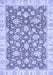 Oriental Blue Traditional Rug, abs484blu