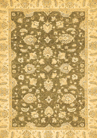 Oriental Brown Traditional Rug, abs484brn