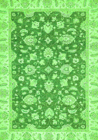 Oriental Green Traditional Rug, abs484grn