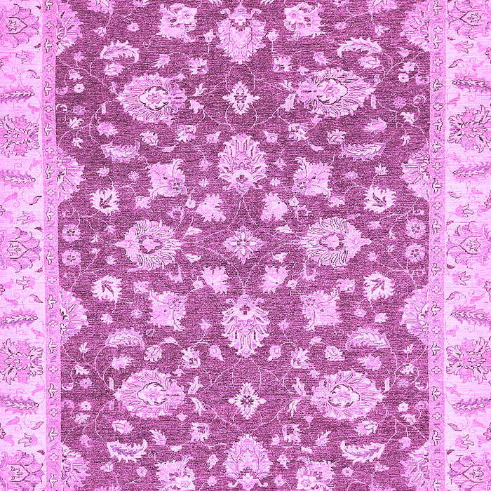 Machine Washable Oriental Purple Traditional Area Rugs, wshabs484pur