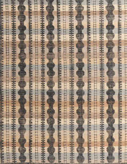 Abstract Brown Modern Rug, abs4850