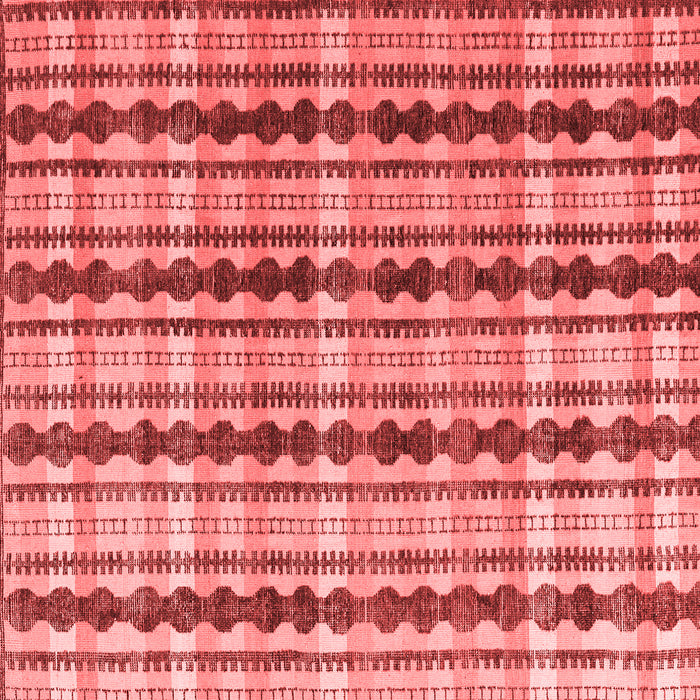 Machine Washable Abstract Red Modern Rug, wshabs4850red