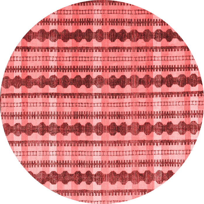 Machine Washable Abstract Red Modern Rug, wshabs4850red