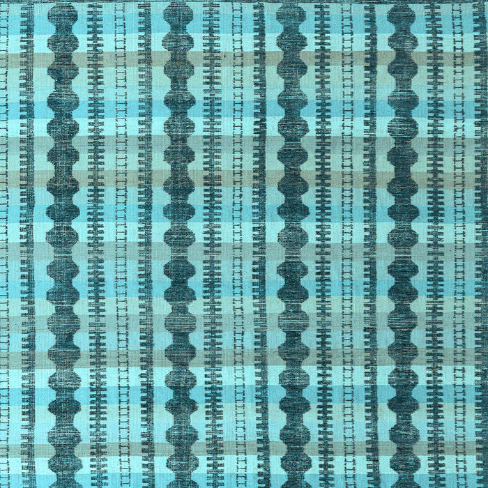 Square Machine Washable Abstract Light Blue Modern Rug, wshabs4850lblu