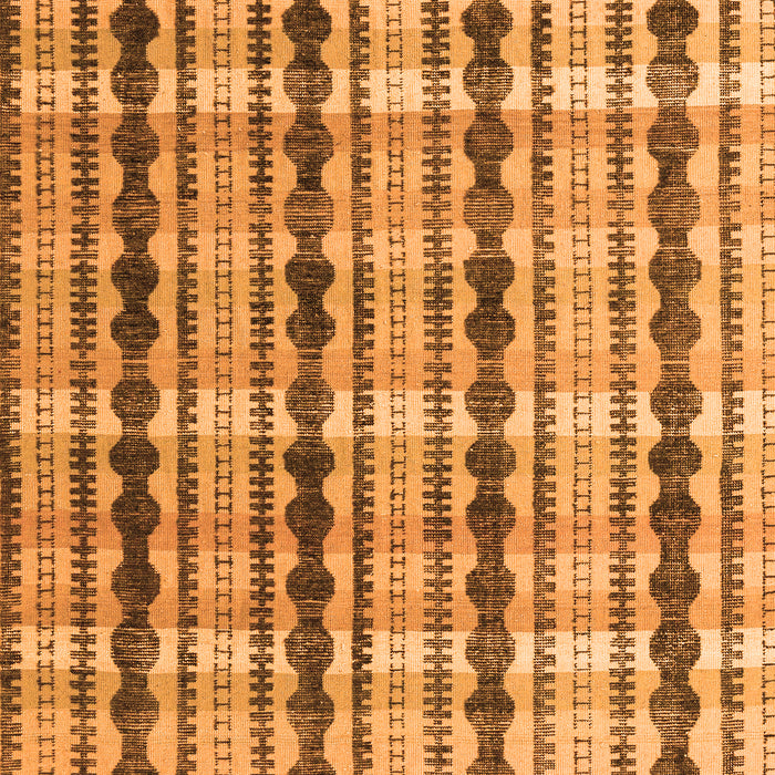 Machine Washable Abstract Orange Modern Area Rugs, wshabs4850org